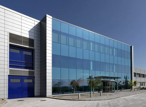 Modern aluminium cladding facade panels